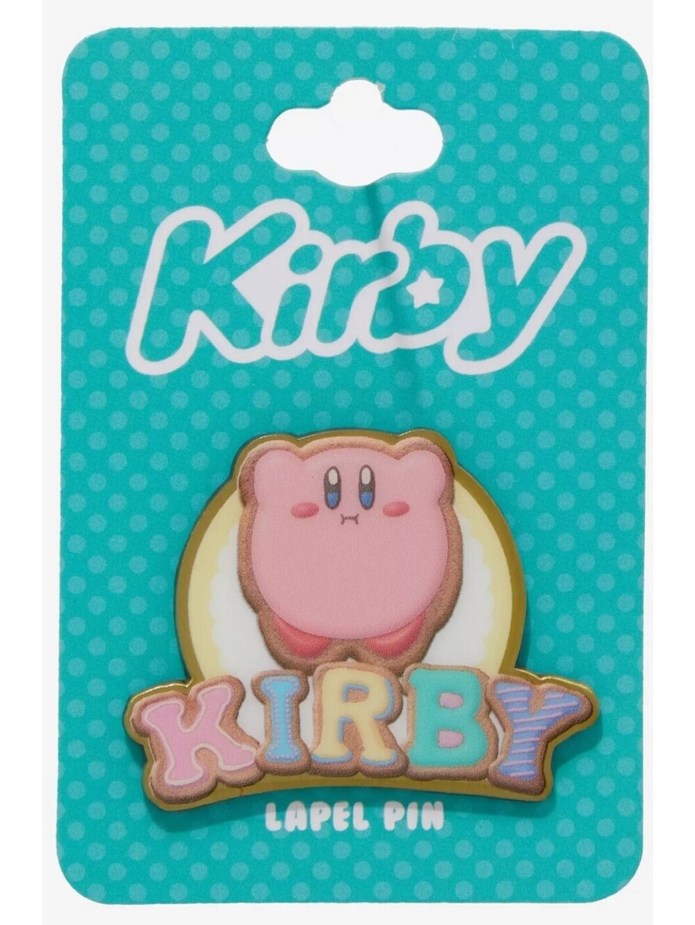 Nintendo Kirby Name Enamel Pin